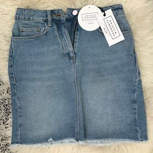 High wasted denim/ jean skirt from brand NA-KD